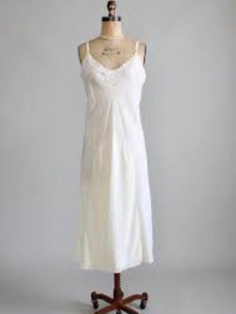 Nwt Simple Retro Slip Dress — image 2 of 8